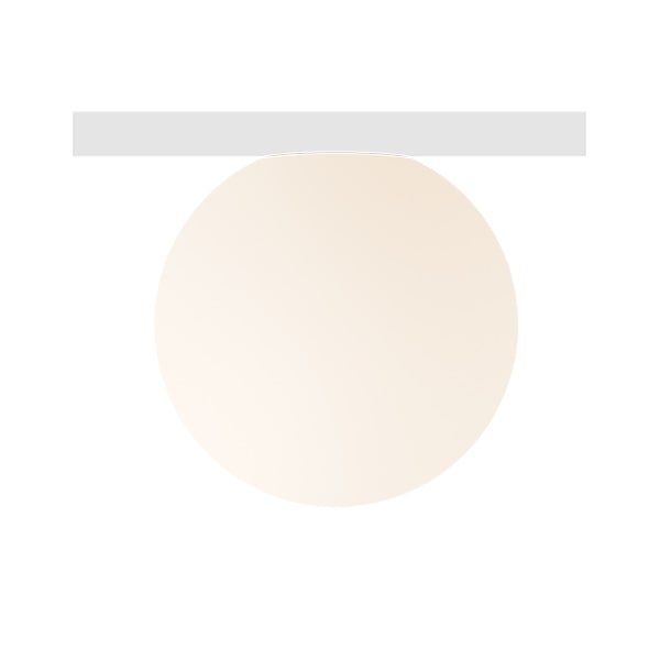 【VIBIA】 スペイン・ショップレール照明「Circus」スポットライト　ブラック／ベージュ（φ200mm）