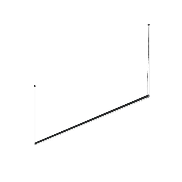 【VIBIA】 スペイン・デザイン照明「Sticks solo」ペンダントライト　ブラック（W2010mm）