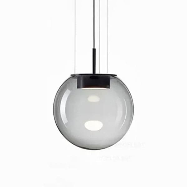 【リーズナブル】デザイン照明　モダンガラスシェードペンダントライト（φ300×H300mm） 