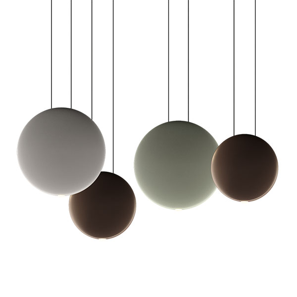 【VIBIA】 スペイン・デザイン照明「Cosmos」ペンダントライト（W750×D240mm）