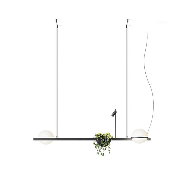 【VIBIA】 スペイン・デザイン照明「Palma」ペンダントライト（W1500×D470×H480mm）