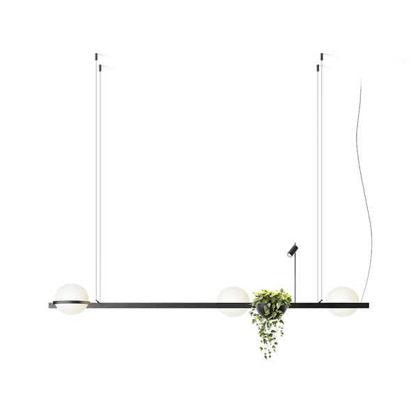 【VIBIA】 スペイン・デザイン照明「Palma」ペンダントライト（W1950×D470×H480mm）
