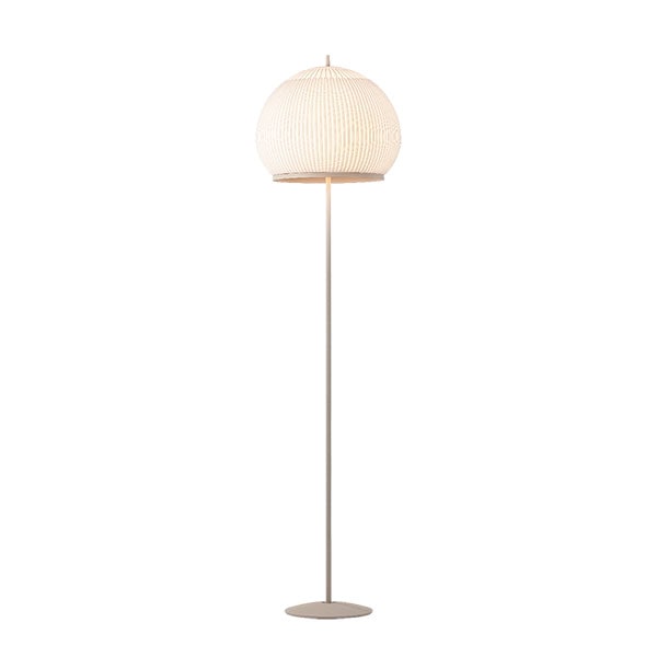 【VIBIA】 スペイン・デザイン照明「Knit」フロアライト　ベージュ（φ450×H1780mm）