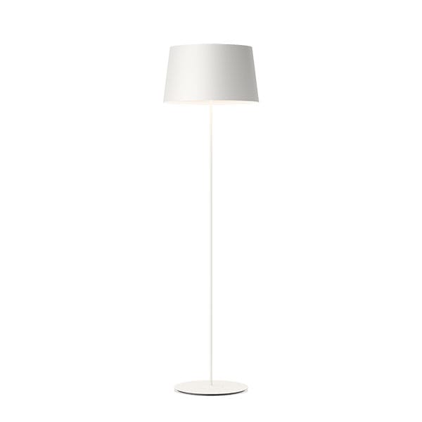 【VIBIA】スペイン・デザイン照明「Warm」フロアライト　ホワイト（φ420×H1500mm）