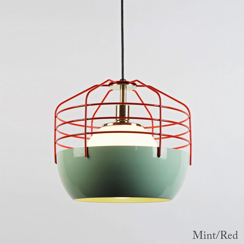 【Roll & Hill】アメリカ・デザイン照明 「Bluff City」ペンダントライト 1灯 全5色（φ360×H330mm）
