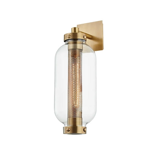 【TROY】アメリカ・デザイン照明　シェードウォールライト「ATWATER」1灯（W165×D216×H457mm）