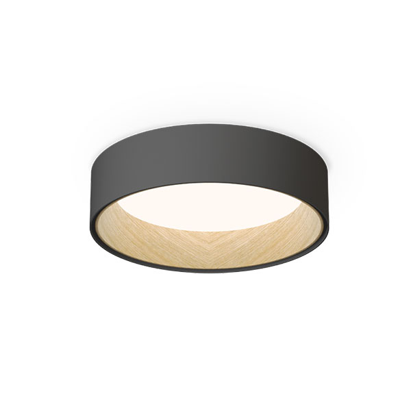 【VIBIA】 スペイン・デザイン照明「Duo」シーリングライト　全3色（φ480×H120mm）