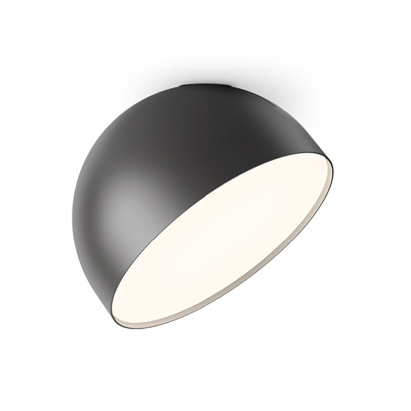 【VIBIA】 スペイン・デザイン照明「Plusminus solo」シーリングライト　全5色（φ300×H190mm）