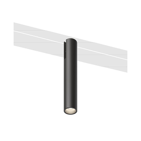 【VIBIA】 スペイン・ショップレール照明「Bind」スポットライト　ブラック／ベージュ（φ30×H150mm）