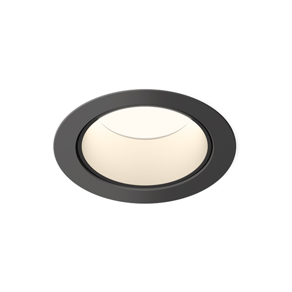 【VIBIA】 スペイン・デザイン照明「Bind solo」アクセントダウンライト　ブラック／ベージュ（φ30×H39mm）