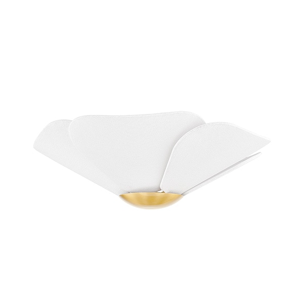 【MITZI】アメリカ・デザインシーリングライト「Madeline」ゴールド（φ456×H170mm）