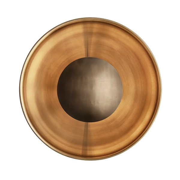 【INDUSTVILLE】イギリス・デザイン照明「Boston」ウォールライト　Brass（φ335×D150mm）