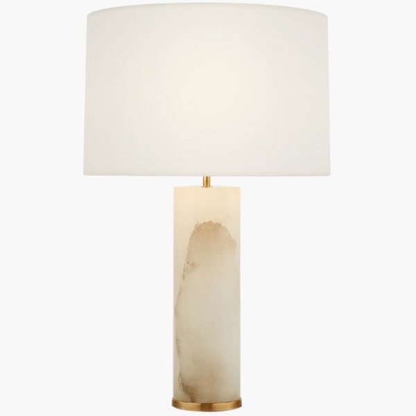 【Visual Comfort】テーブルライト（コードレス） LED「Lineham Cordless Table Lamp」アラバスター (W457×H737mm)