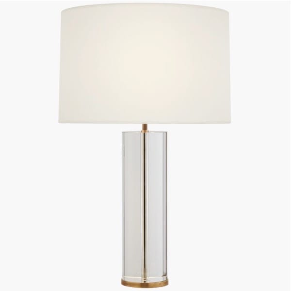【Visual Comfort】テーブルライト（コードレス） LED「Lineham Cordless Table Lamp」クリスタル・ゴールド (W457×H737mm)