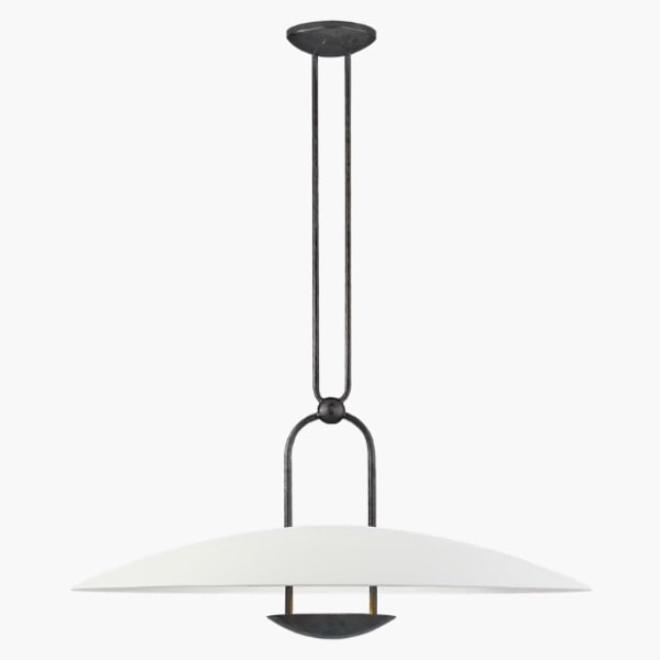 【Visual Comfort】アメリカ・デザイン照明 シャンデリア「Cara Large Sculpted Pendant」LED・ブロンズ（W1016×H1194mm）