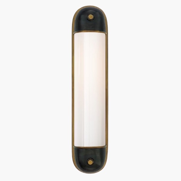 【Visual Comfort】アメリカ・ウォールライト「Selecta Long Sconce」2灯 ブロンズ（W102×D76×H533mm）
