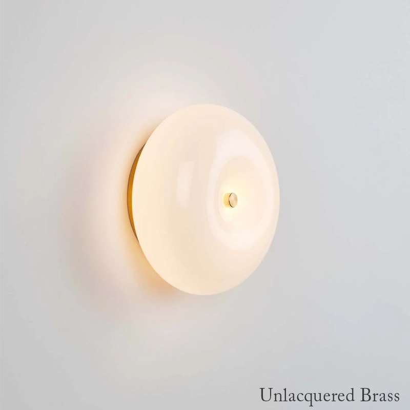 【Roll & Hill】アメリカ・デザイン照明 「Pillow」LEDウォールライト 全2色（W165×D76×H165mm）