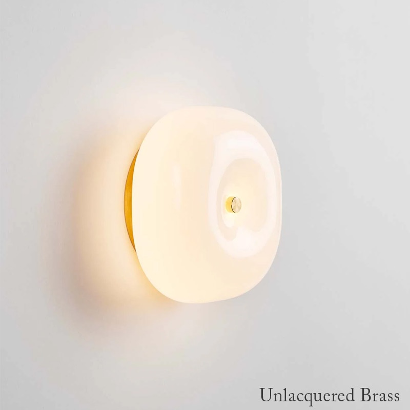 【Roll & Hill】アメリカ・デザイン照明 「Pillow」LEDウォールライト 全2色（W159×D75×H159mm）