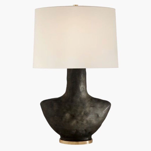 【Visual Comfort】テーブルライト 1灯「Armato Small Table Lamp」ブラック・ホワイト (W432×H711mm)
