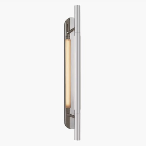 【Visual Comfort】アメリカ・ウォールライト「Rousseau Medium Bracketed Sconce」LED シルバー（W51×D102×H559mm）