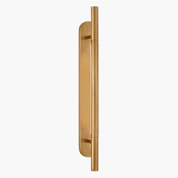 【Visual Comfort】アメリカ・ウォールライト「Rousseau Medium Bracketed Sconce」LED ゴールド（W51×D102×H559mm）