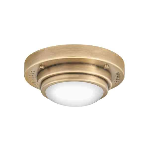 【HINKLEY】LEDシーリングライト「Porte」（W178×H58mm）