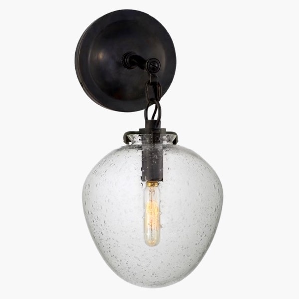 【Visual Comfort】アメリカ・ウォールライト「Katie Small Acorn Sconce」1灯 ブロンズ・シード（W152×D203×H330mm）