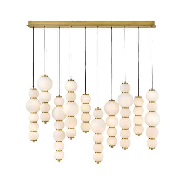 【HINKLEY】LEDペンダントライト「Trigo」（W1321×H699mm）