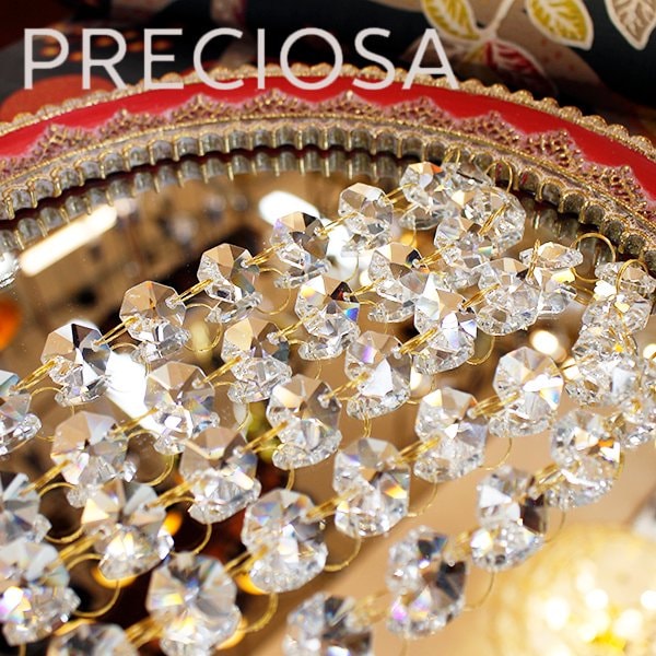 【即納可！】【PRECIOSA】最上級品 チェコ製クリスタル・ラインカーテン※お見積りします。
