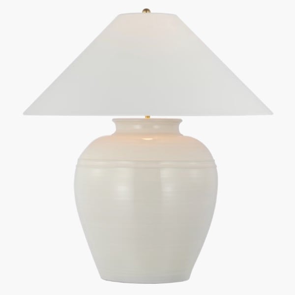 【Visual Comfort】テーブルライト 1灯「Prado Medium Table Lamp」ホワイト (W610×H660mm)