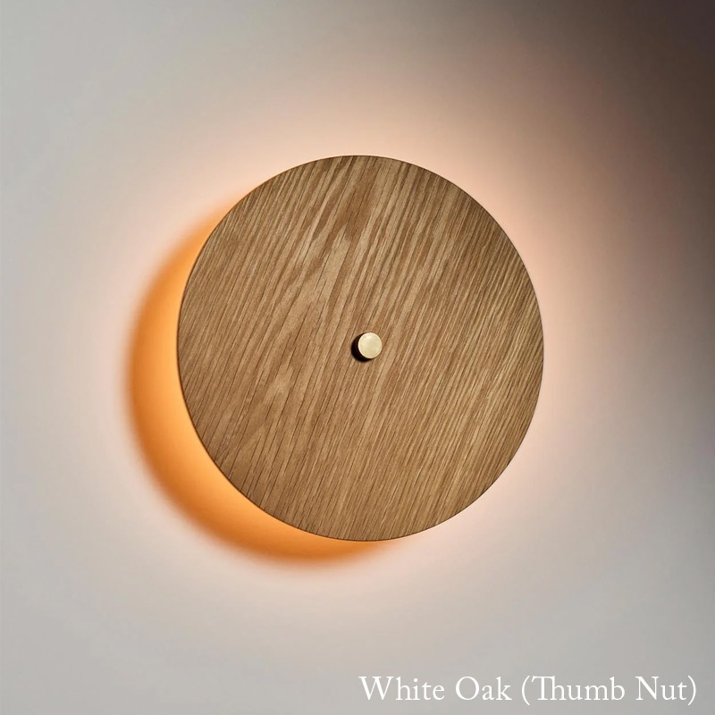 【Roll & Hill】アメリカ・デザイン照明 「Pith-Wood」LEDウォールライト 全4色（W229×D76×H229mm）