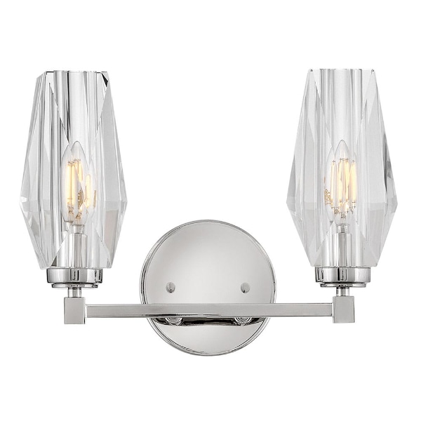 【HINKLEY】LEDウォールライト「Ana」2灯（L140×W350×H261mm）