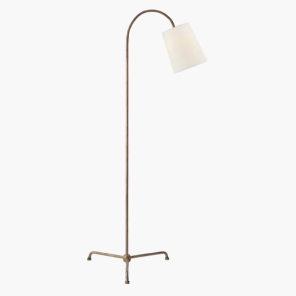 【Visual Comfort】アメリカ・フロアライト「Mia Floor Lamp」1灯　ゴールド (W686×H1422mm)