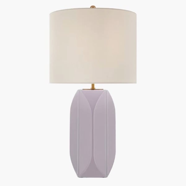 【Visual Comfort】テーブルライト 1灯「Carmilla Medium Table Lamp」パープル (W356×H712mm)