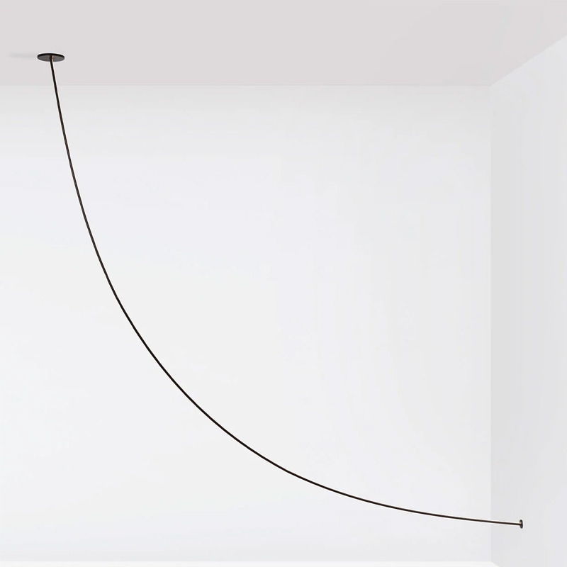 【Roll & Hill】アメリカ・デザイン照明 「Pole」LEDライト ブラック