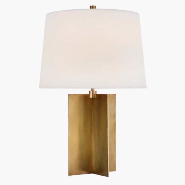 【Visual Comfort】テーブルライト 1灯「Costes Medium Table Lamp」ゴールド (W432×H635mm)