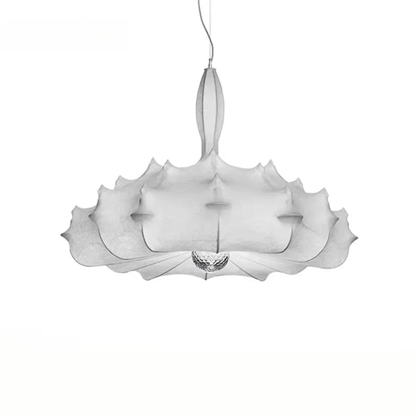 デザイン照明　シルクシェードペンダントライト（φ600／800／1100mm）