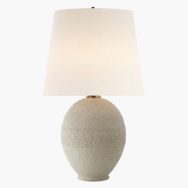 【Visual Comfort】テーブルライト 1灯「Toulon Table Lamp」ホワイト (W432×H692mm)