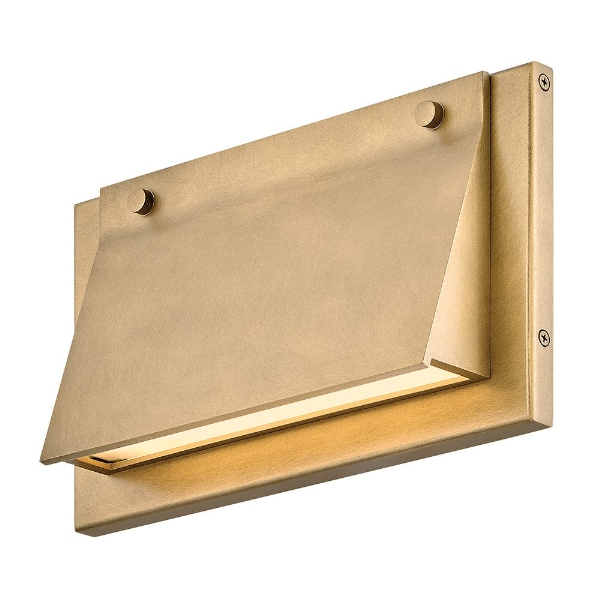 【HINKLEY】LEDアウトドア・ウォールライト「Fold」（L70×W305×H178mm）