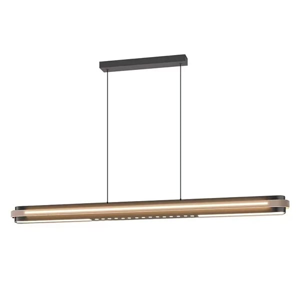 デザイン照明　モダンペンダントライト　ブラック（W1200～2000mm）