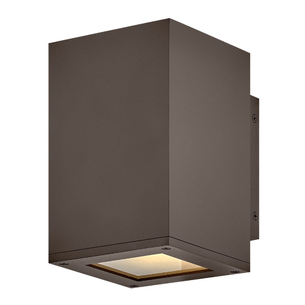 【HINKLEY】LEDアウトドア・ウォールライト「Tetra」1灯（L147×W127×H204mm）