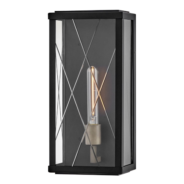 【HINKLEY】LEDアウトドア・ウォールライト「Monte」1灯（L147×W191×H407mm）