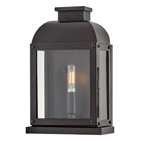 【HINKLEY】LEDアウトドア・ウォールライト「Tiverton」1灯（L127×W191×H305mm）