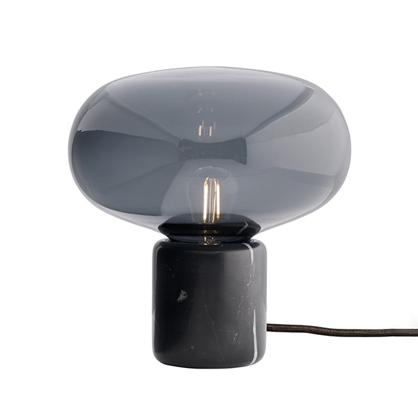 【New Works】デザイン照明「Karl-Johan table lamp」テーブルランプ　ブラック（Φ180×H240mm）