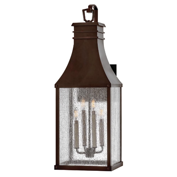 【HINKLEY】LEDアウトドア・ウォールライト「Beacon Hill」4灯（L293×W280×H820mm）