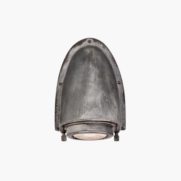 【Visual Comfort】アメリカ・ウォールライト「Grant Small Sconce」1灯 グレー（W127×D102×H178mm）