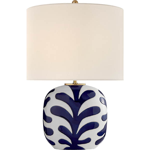 【Visual Comfort】テーブルライト 1灯 「Parkwood Medium Table Lamp」　ホワイト・ブラック (W381×H584mm)