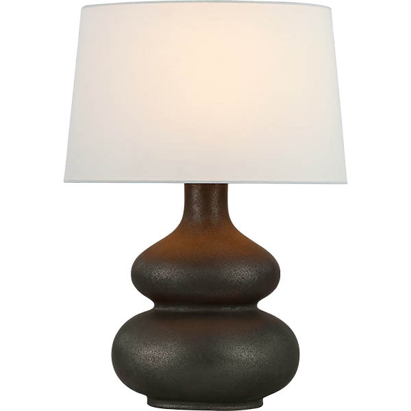 【Visual Comfort】テーブルライト 1灯 「Lismore Medium Table Lamp」　ブラック (W432×H584mm)