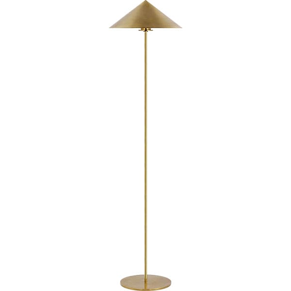 【Visual Comfort】アメリカ・フロアライト 「Orsay Medium Floor Lamp」 1灯　ゴールド (W356×H1397mm)