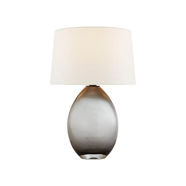 【Visual Comfort】テーブルライト 1灯 「Myla Medium Wide Table Lamp」　グレー (W483×H686mm)